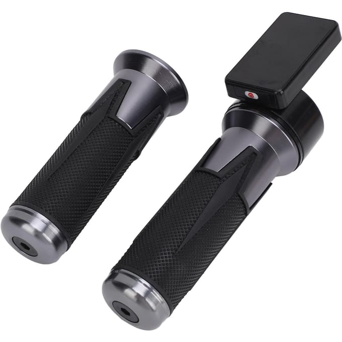 Elektrische Scooter Gashendel 48V Mg Legering Draaigashendel met Display 6 Pins Waterdicht black