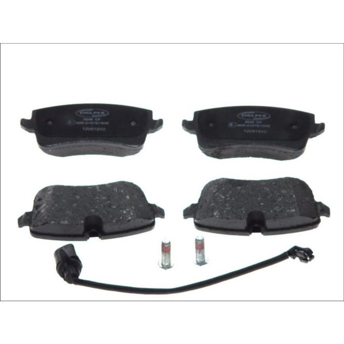 Remblokset DELPHI LP2249, achter