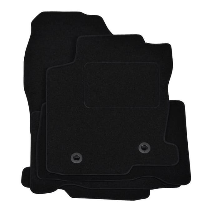 Vloermatten - Lexus - NX 2014-2021 - Zwart Velours - 4 stuks - Antislip en waterdicht