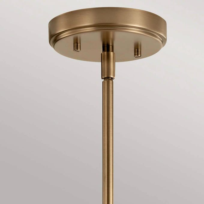 Kichler LED Kroonluchter | 3X E27 Max 60W | Dimbaar | Weathered Brass