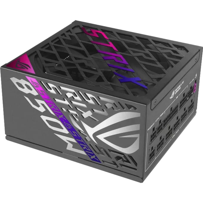 ASUS ROG Strix 850W Platinum Voeding - 850 Watt - 135 mm - ATX 3.1 - 80 Plus 80 PLUS Platinum