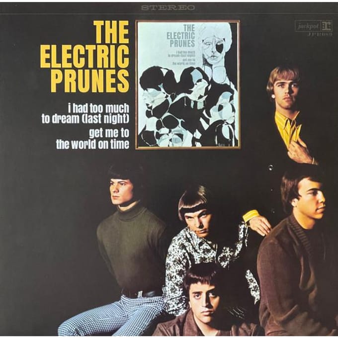 LP Plaat ELECTRIC PRUNES - The Electric Prunes JPR089 Jackpot Records 2023 US Rock white