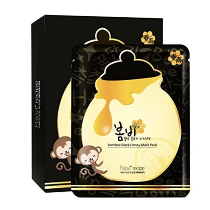PAPA RECEPT Bombee Black Honey Maskerblad 10ST beige