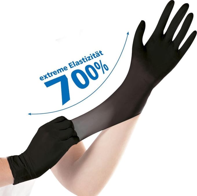 Nitril handschoenen blauw - maat L - 100 stuks