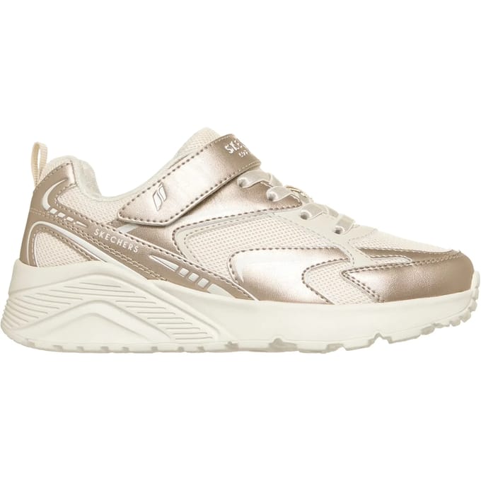 Skechers UNO LITE - VISTA STRIKE Meisjes Sneakers - Naturel / Goud
