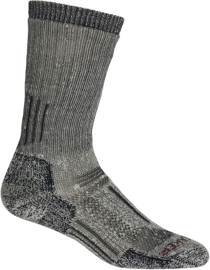 Mountaineer Mid Calf Wandelsok Dames Jet Hthr/Espresso M
