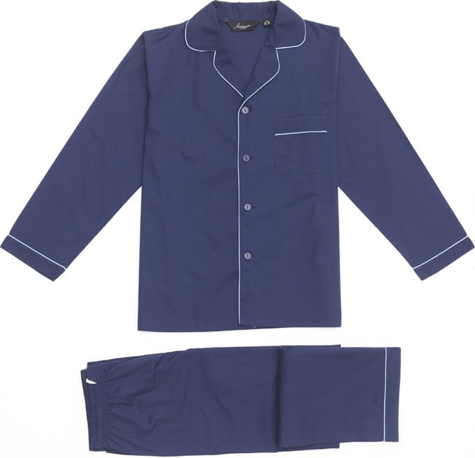 Ambassador 1867 Bio Katoenen Herenpyjama Tokyo Navy Blauw S