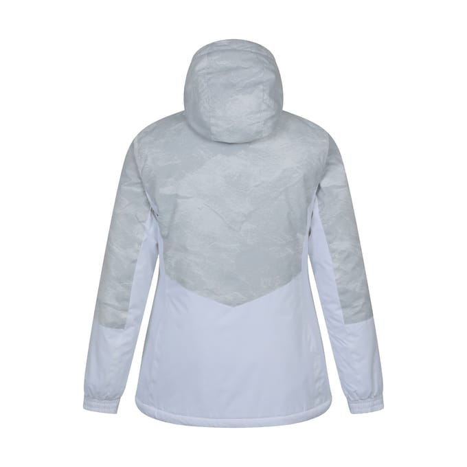 Mountain Warehouse Dames/Dames Dawn II Bedrukte Ski-jas (Lichtgrijs)