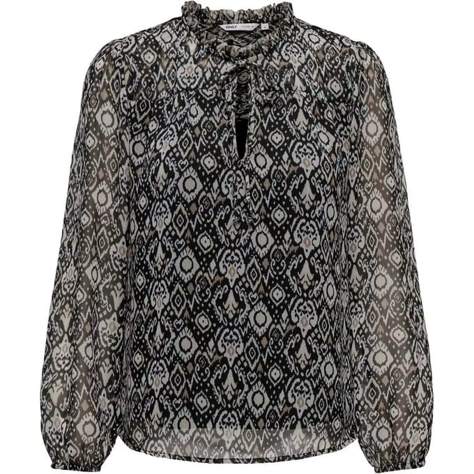 ONLY - ONLDITSY L/S BLOUSE WVN NOOS - Dames - Blouses