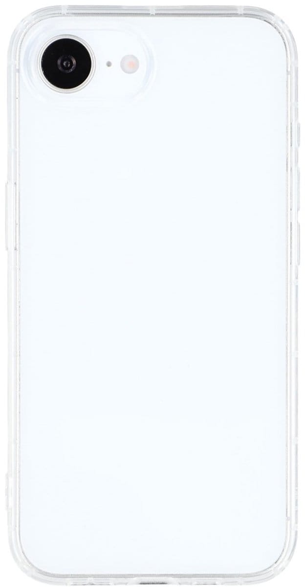 Soft Backcover Hoesje Geschikt voor: Apple iPhone 17E / 16E Silicone Transparant - ZT Accessoires