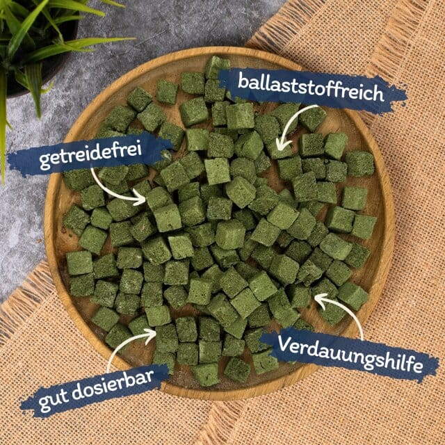 200 g Lyra Pet® gevriesdroogde kattengrasblokjes
