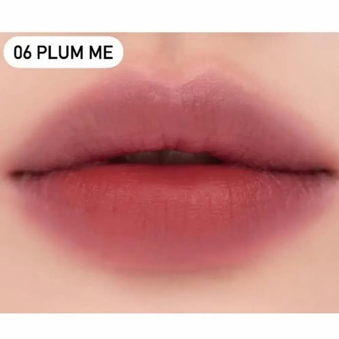 NUSE Mousse Liptual Liquid Lipstick 06 Plum Me – Fluweelmatte lippenstift 4,5 Vloeistof