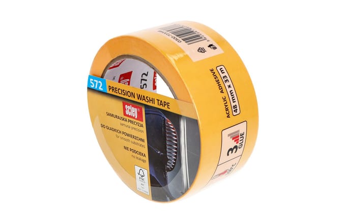 Schilders Professionele Afplaktape voor Precisiewerk 48 mm x 33 m