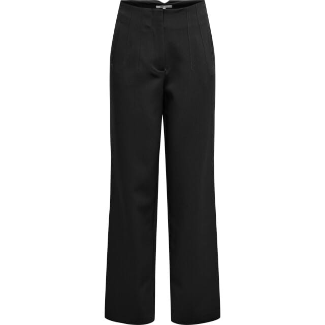Only Onlraven life hw str slit pant tlr black