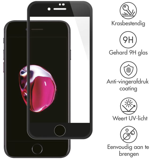 Selencia Screen Protector - Geschikt voor Apple iPhone 8 Plus / 7 Plus - Gehard Glas Premium Screenprotector