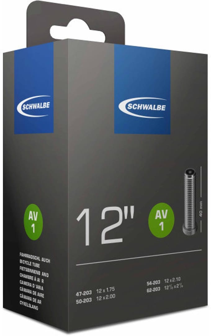 Binnenband Schwalbe SV1 12 / 47/62-203 - 40mm ventiel