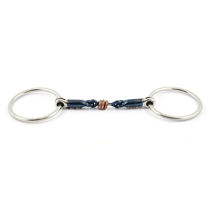 Dubbel bit voor paarden Jump'In Blue Steel