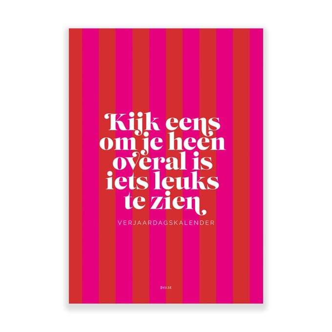 BYILSE Verjaardagskalender - Overal is iets leuks te zien