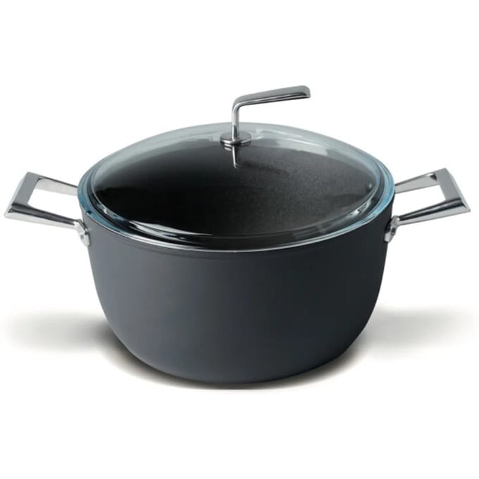 TVS Materia Hoge Kookpan - Met Pyrex glasdeksel - 28 cm