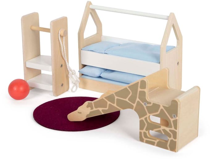 Small Foot - Houten Poppenhuis Meubeltjes Kinderkamer