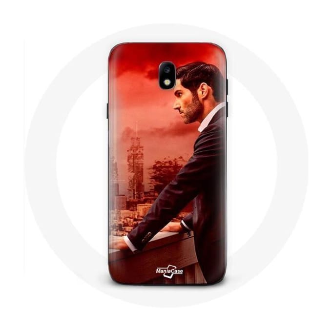 Coque pour Samsung Galaxy J7 2017 Lucifer Morningstar Saison 5 Série