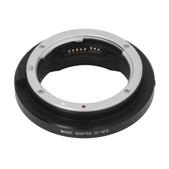 Autofocus Lens Converter Ring Verstelbaar Diafragma Eén Klik Ontgrendeling Anti Reflectie voor GFX 50S white