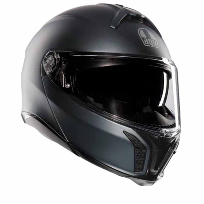 AGV Tourmodular E2206 Solid Mplk Matt Ardesia Grijs Systeemhelm - Helm