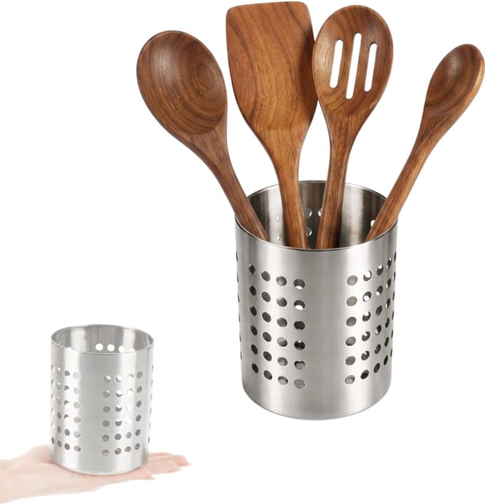 CRLYN® Keukengerei Houder - Spatelpot - Lepelpot - Keukengerei