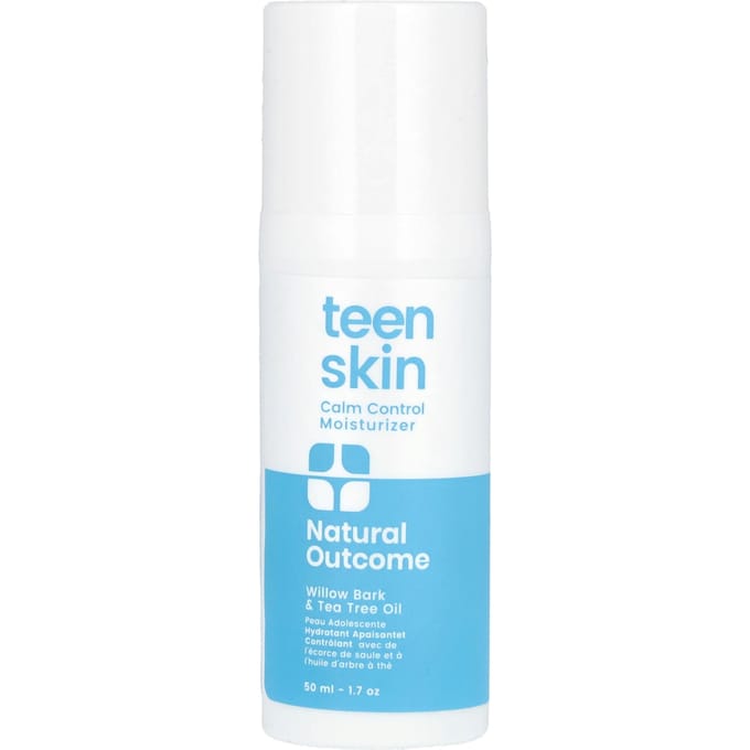Natural Outcome, TeenSkin, Crème Hydratante Calm Control, 1,7 oz (50 ml) white