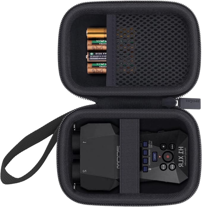 Draagbare Hard Case voor Zoom H1 XLR Digitale Recorder - Bescherming, Reis, Opslag, Zwart