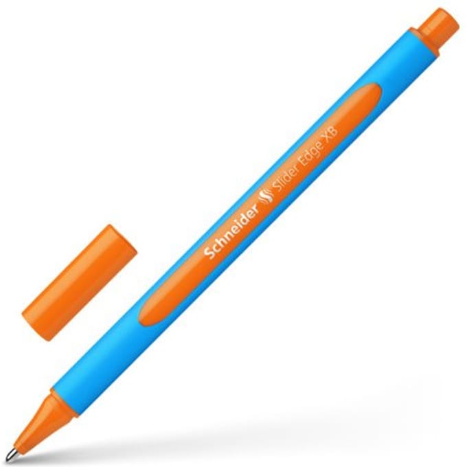 Schneider balpen - Slider Edge - penpunt XB 1,4mm - oranje - S-152206