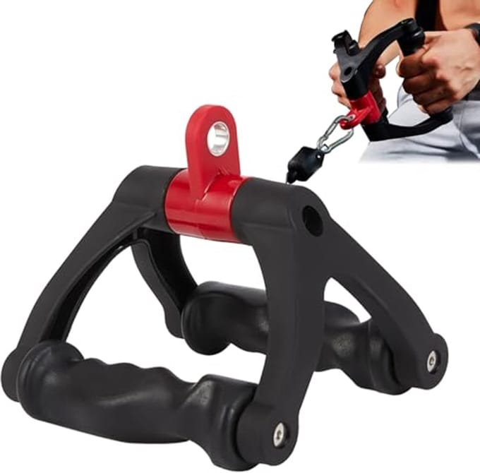Gym Accessoires Roeien Handvat - Fitness Pull Down Handgrepen voor Biceps en Triceps