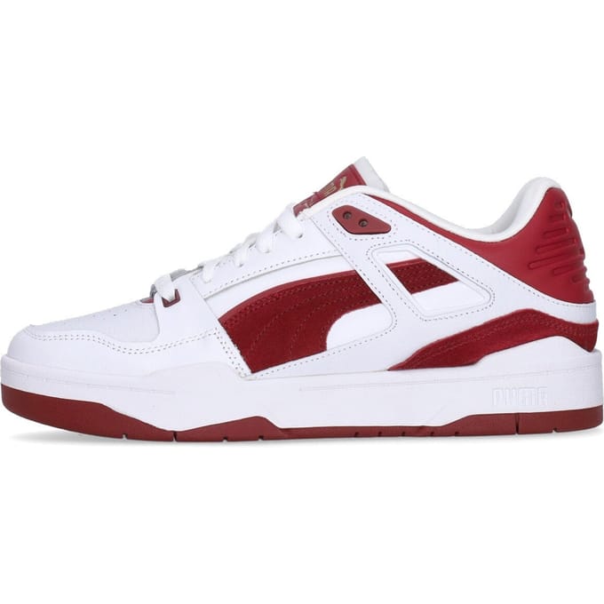 Lage herenschoen Slipstream Suede Fs Wit/intens rood