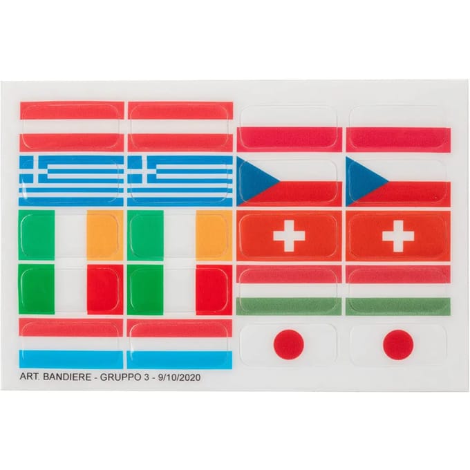 Riem bescherming Acavallo Flag Set For Opera Stirrups