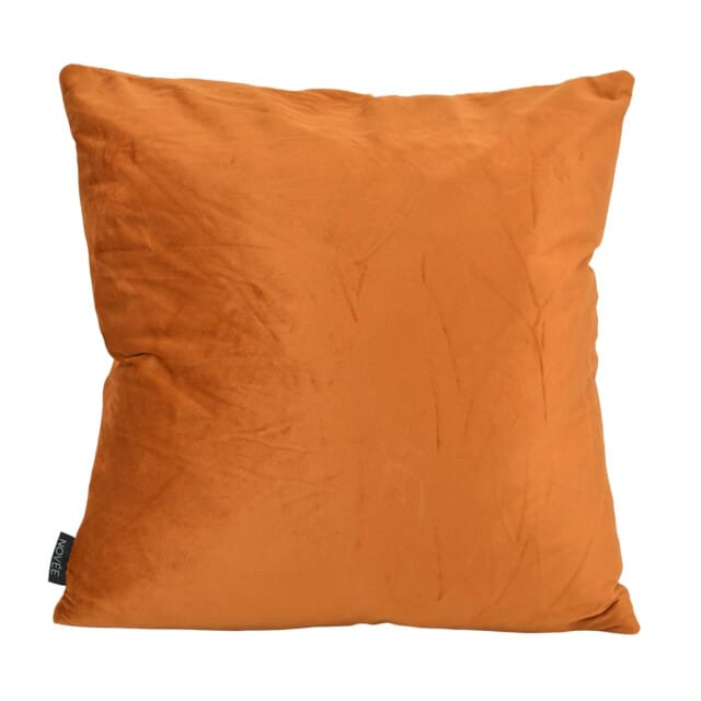 NOVÉE Sierkussen velvet shell terracotta | 45 x 45 cm | velvet / polyester