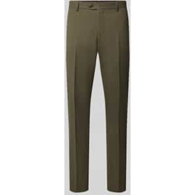Slim fit pantalon met wol Model 'SLIM-NEIL'