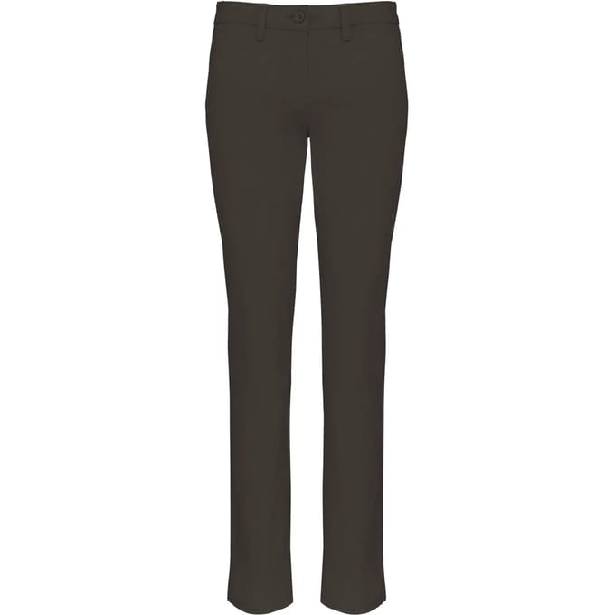 Kariban Dameschinobroek K741 - Dark Grey - 46 NL (48 FR)