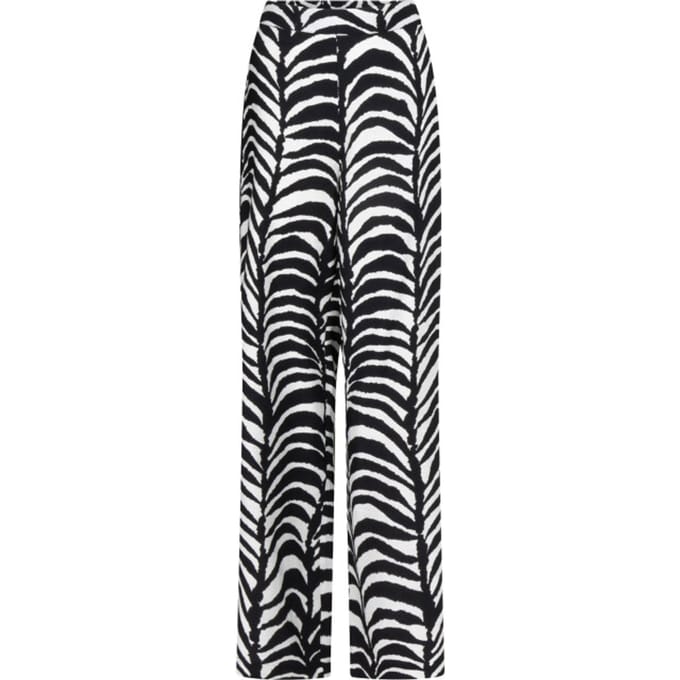 Tramontana Trousers print blacks