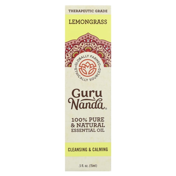 100% Puur Natuurlijke Essentiële Olie, Citroengras, 15 ml (0,5 fl oz)