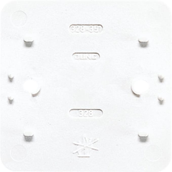 Jung AP600 Montageplaat Alpine Wit - 328WW [2 stuks]