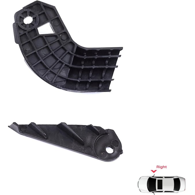 BHL579-2 Support de réparation de support de phare Ensemble d'onglets côté droit pour Ford Transit Tourneo Custom MK1 V362 2018-2024