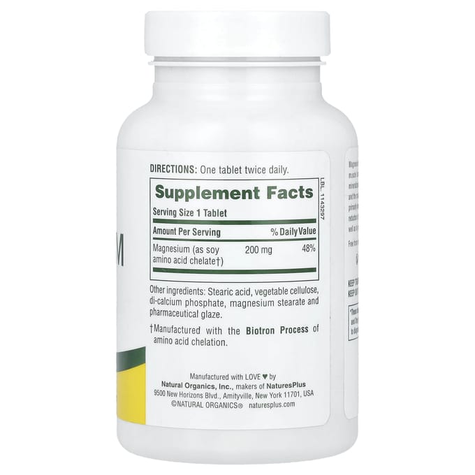 Magnesium, 200 mg, 90 tabletten