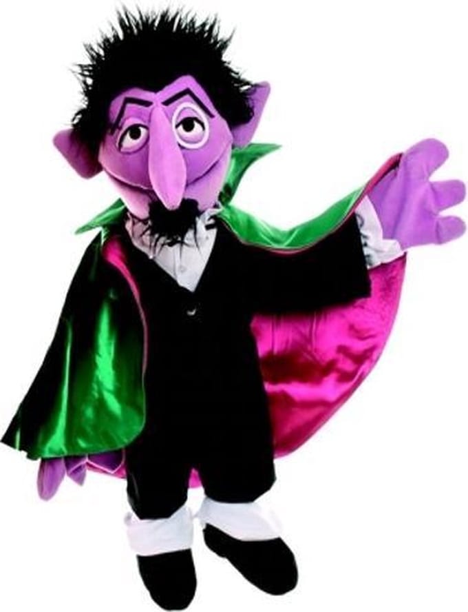 Living Puppets handpop Graaf Zahl vampier 65cm