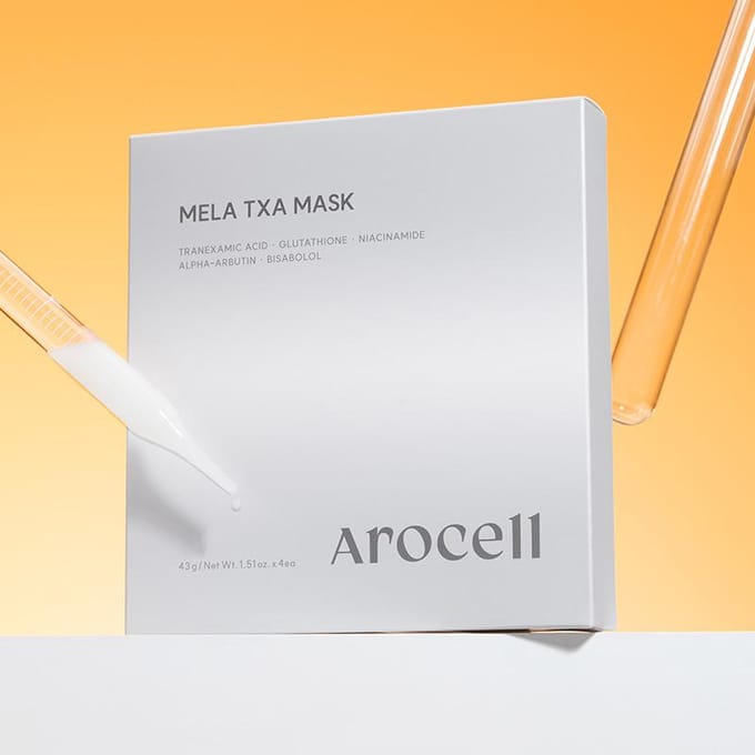 AROCELL Masque Mela TXA 43g*4EA white