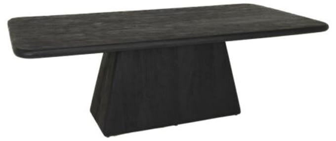 Tower Living Eetkamertafel Asti Zwart 180cm