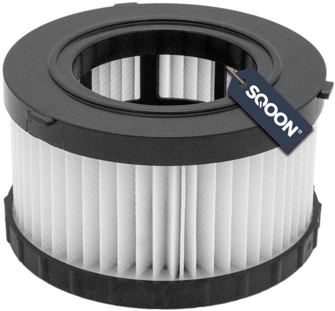 SQOON® Cilinderfilter Geschikt voor DeWalt DC515 nat- en droogzuiger – Vervangt DC5151H
