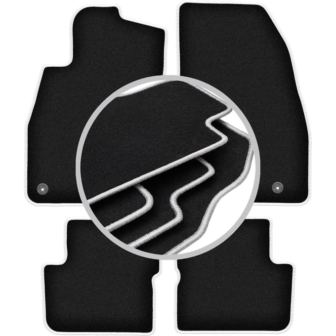 CARLUX-SILVER automatten voor: Opel Corsa D hatchback (2006-2015)