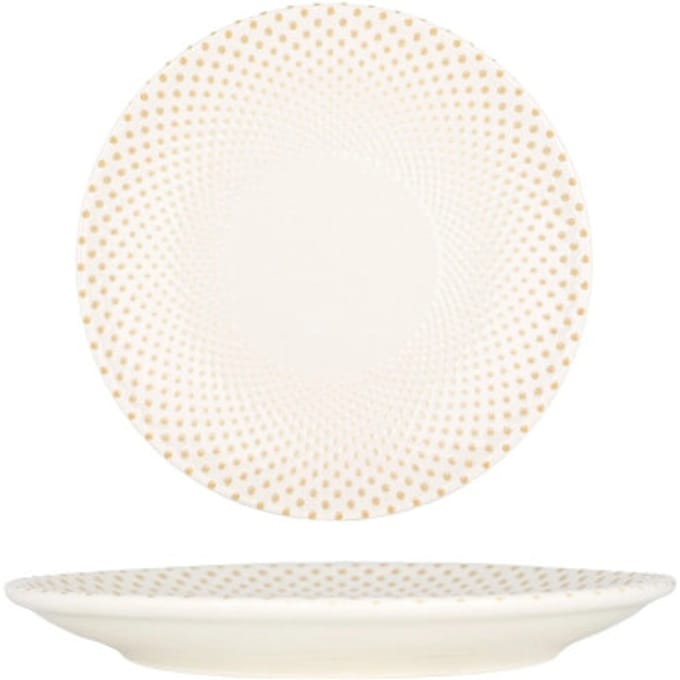 Rinart Dessertbord - Punto - Porselein - 23 cm - set van 6