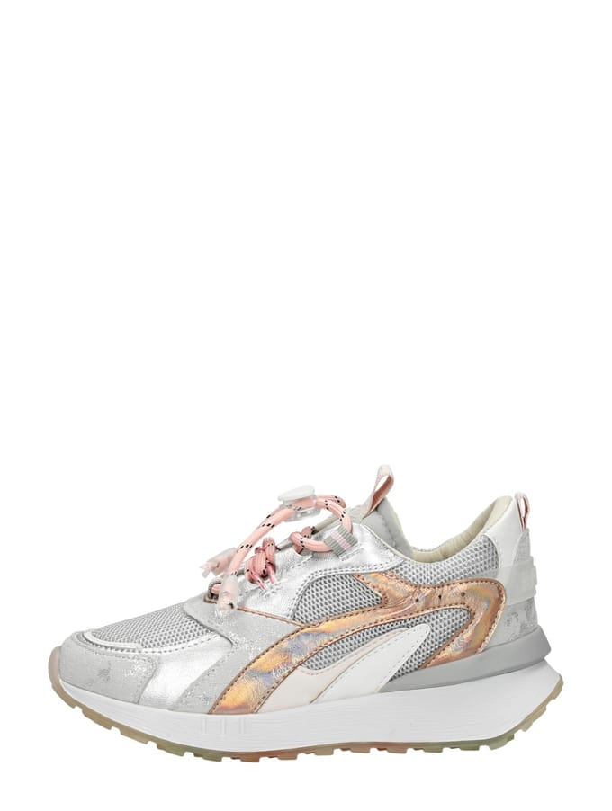 Barst! Sneakers zilver Leer - Dames - Maat 31