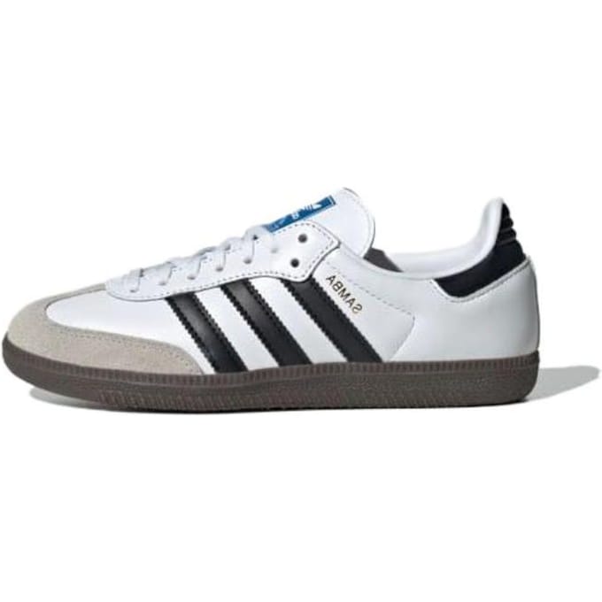 Adidas Samba Kindersneakers - Wit - Maat 37 1/3 - Suède